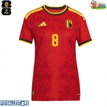 Belgia Youri Tielemans #8 Hjemmedrakt Dame VM 2026 Kortermet